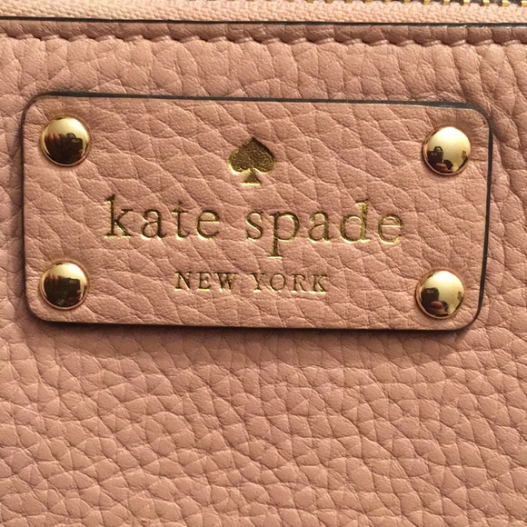 Kate spade Chrissy pebbled leather pale  pink - Picture 4 of 6